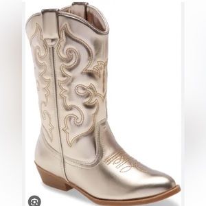 Rose Gold Cowgirl Boots